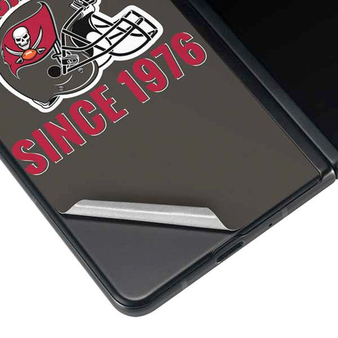 NFL Tampa Bay Buccaneers Helmet Galaxy Z Fold3 5G Skin